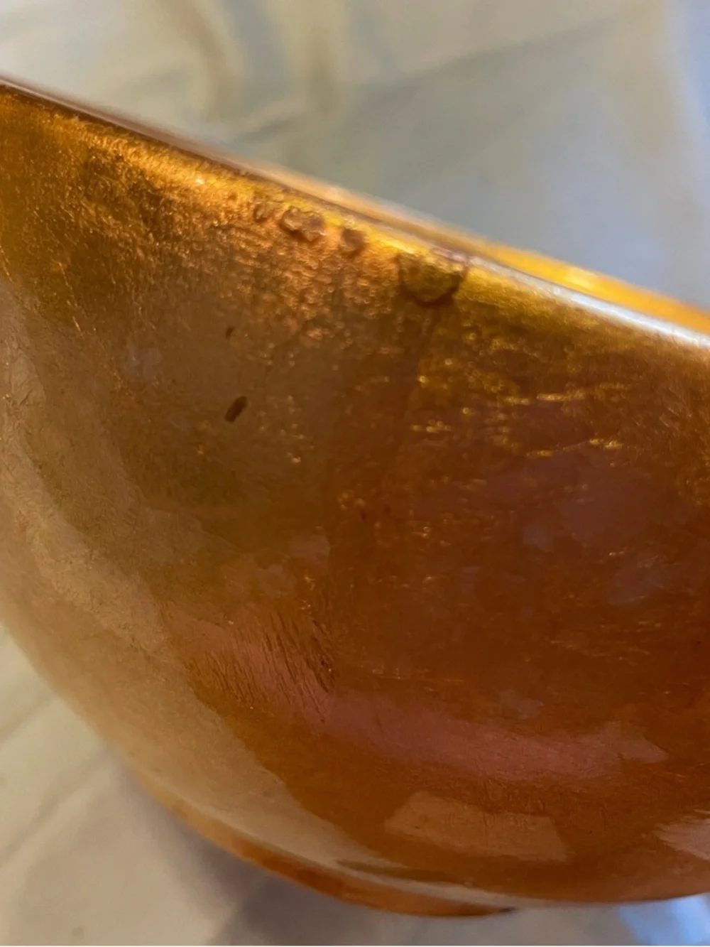 Bath & Body Works Gold Metallic Decorative Bowl
